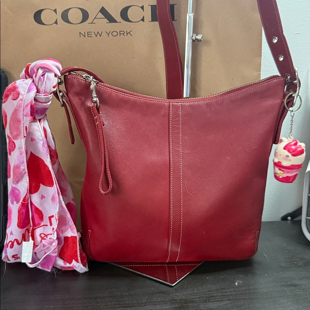 Reserved @emilyhowe503 Coach Vintage Legacy Shoulder Bag J2S-9926 - Picture 5 of 11